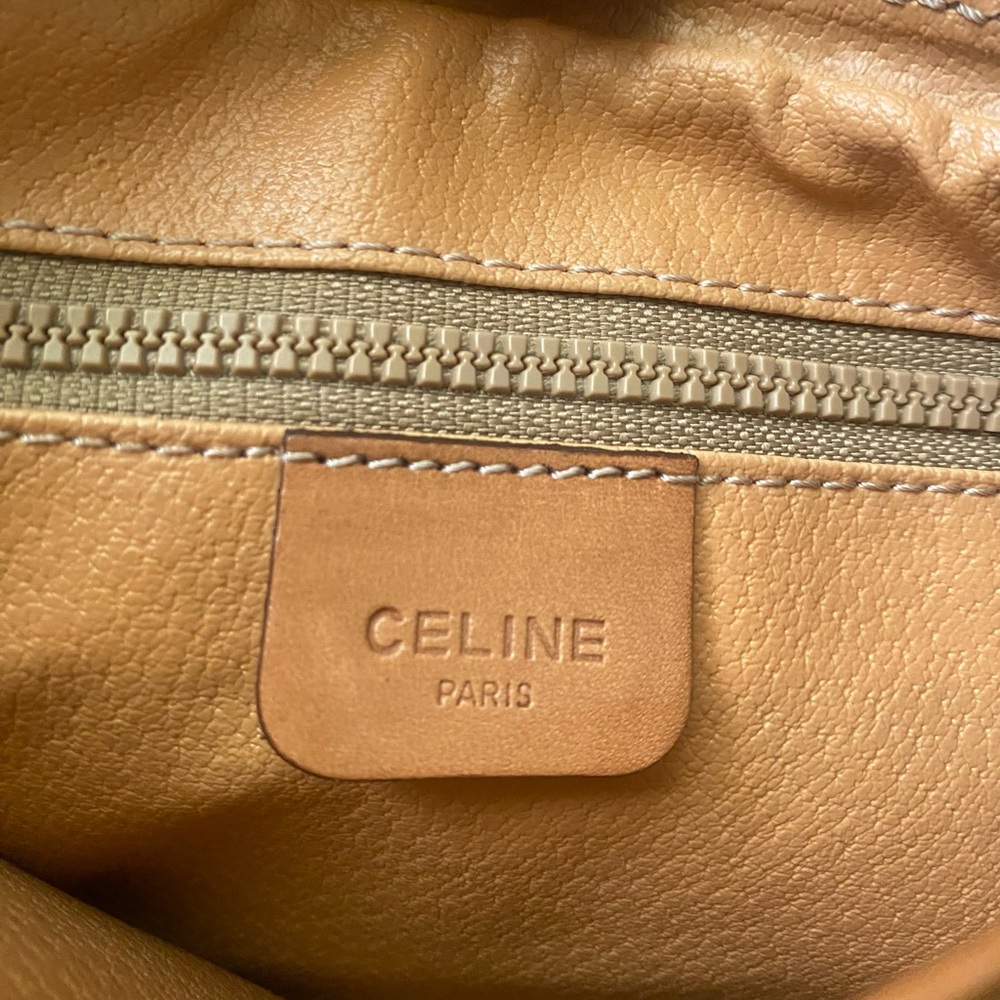 Celine Clutch/Wristlet Macadam - Authentic